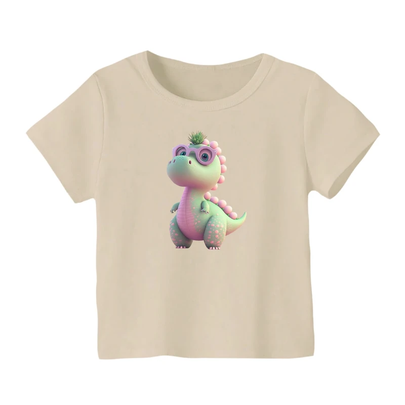 تی شرت آستین کوتاه بچگانه مدل دایناسور کد ۷