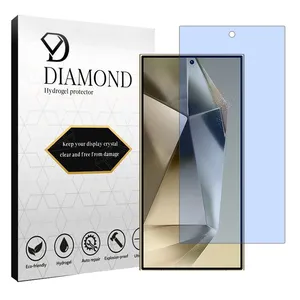 Diamond Hydrogel model anti-blue Screen Protector for Samsung Galaxy S24 Ultra mobile phone