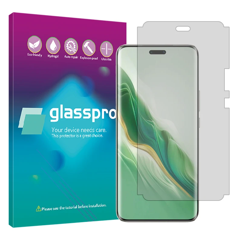 محافظ صفحه نمایش شفاف گلس پرو مدل Resistant مناسب برای گوشی موبایل آنر Magic 6 Pro