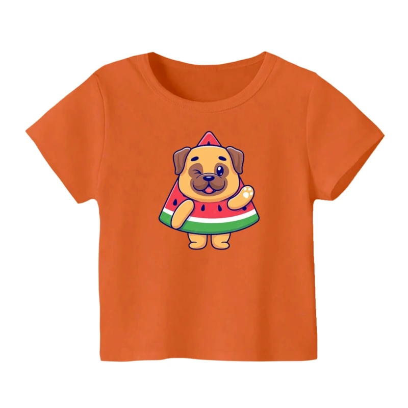تی شرت آستین کوتاه بچگانه مدل سگ یلدایی کد 2
