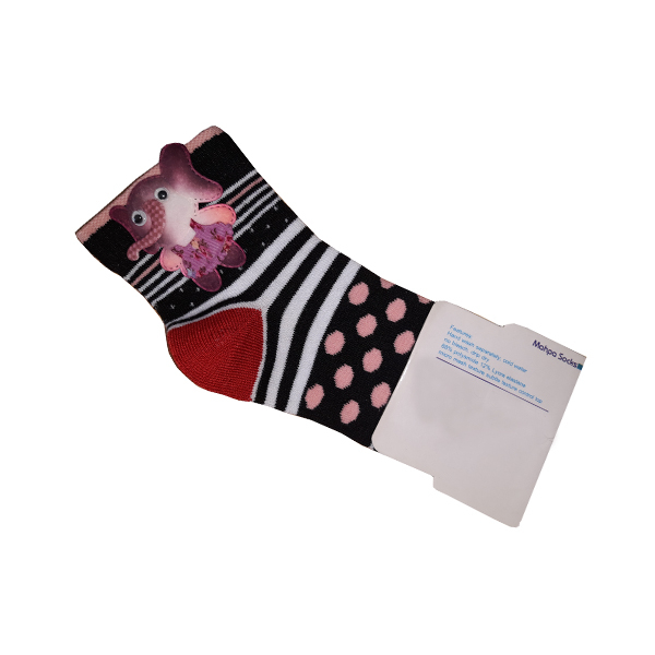 جوراب دخترانه مهپا مدل عروسکی