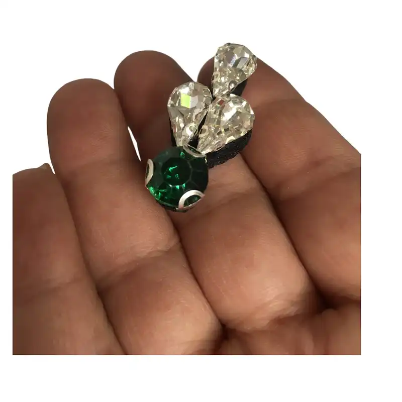 نگین  پارچه و لباس مدل اشکی کد 3