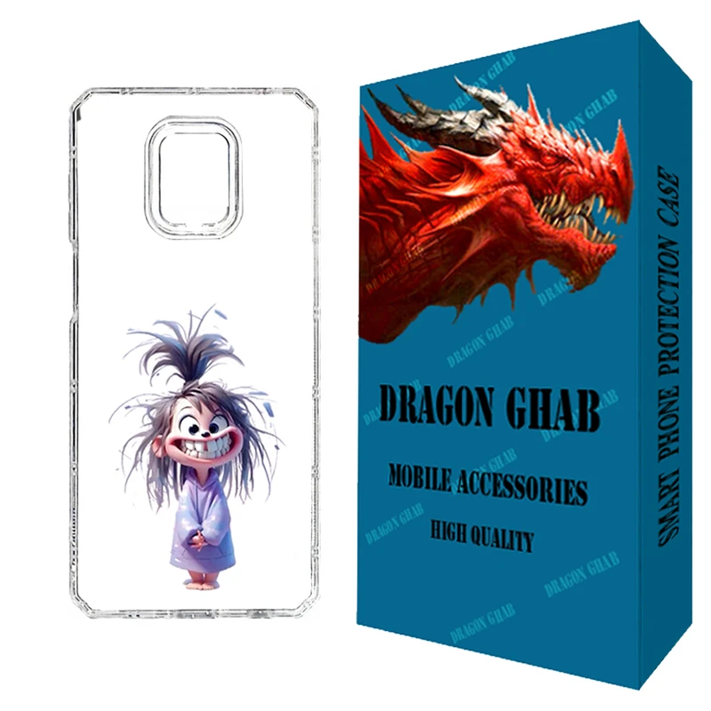 کاور دراگون قاب مدل CHPD کد 002 مناسب برای گوشی موبایل شیائومی Redmi Note 9S / Note 9 Pro