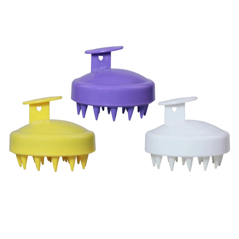 ماساژور دستی سر مدل قلبی کد BZS_100 بسته ۳ عددی