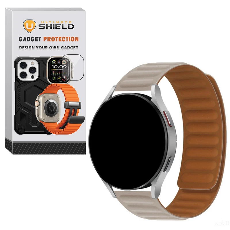 بند آلتیمیت شیلد مدل UL Magnetic LP مناسب برای ساعت هوشمند سامسونگ Galaxy Watch 4 40mm / 5 40mm / 6 40mm / 7 40mm / FE 40mm
