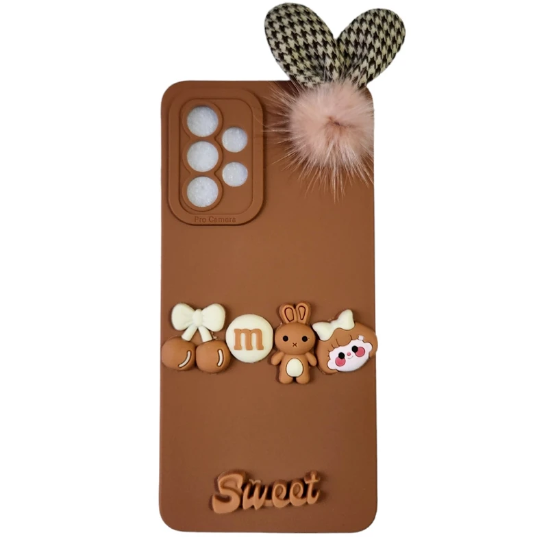 کاور طرح عروسکی برجسته مدل sweet مناسب برای گوشی موبایل سامسونگ Galaxy A23