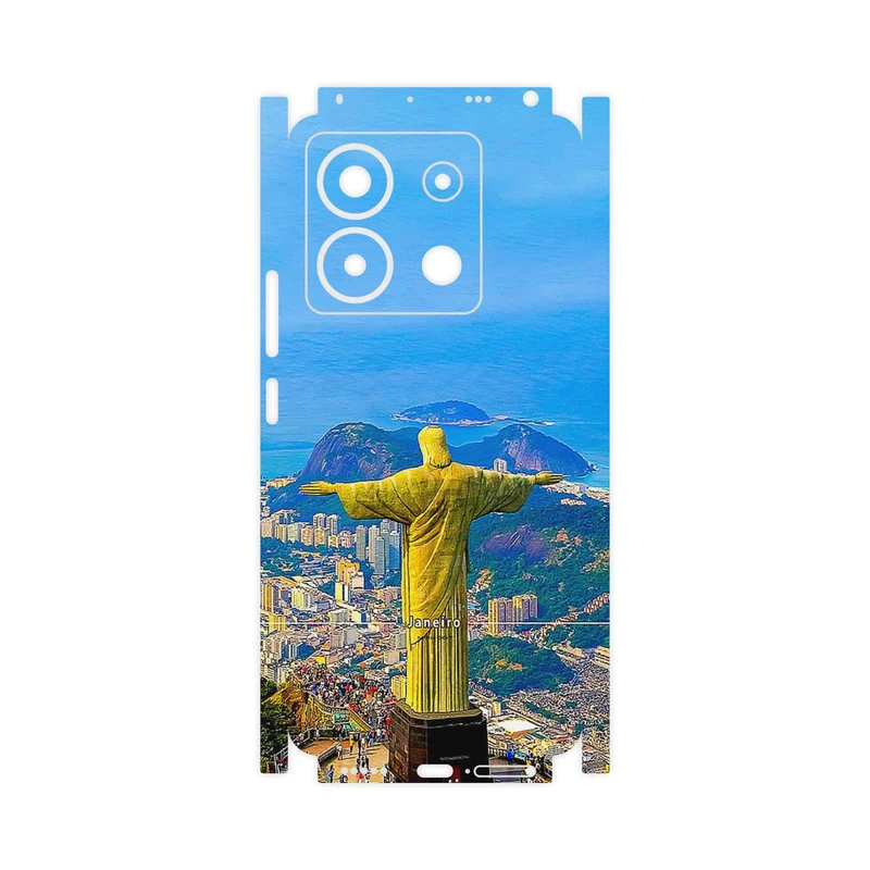 برچسب پوششی ماهوت مدل City of Rio de Janeiro-FullSkin مناسب برای گوشی موبایل شیائومی Redmi Note 13 Pro 5G