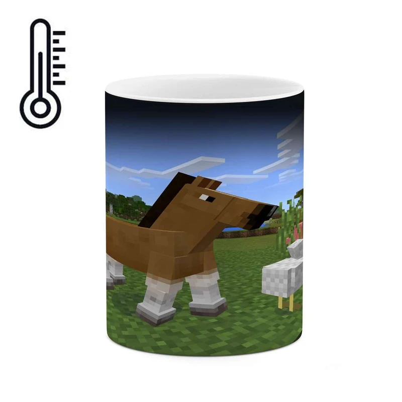 ماگ حرارتی کاکتی مدل ماینکرافت کد mgh13036