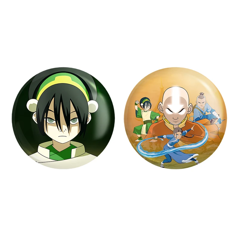 مگنت خندالو طرح آواتار و دوستان و تاف انیمه آواتار کد 1273912748 مجموعه 2 عددی