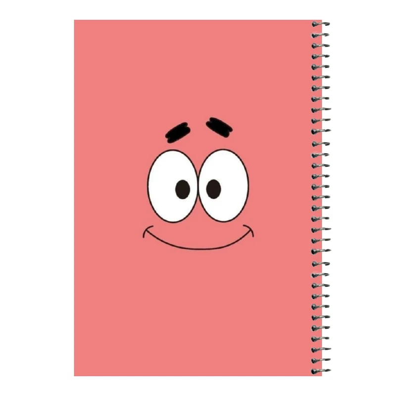 دفتر مشق 80 برگ اس جی مدل پاتریک تپل   