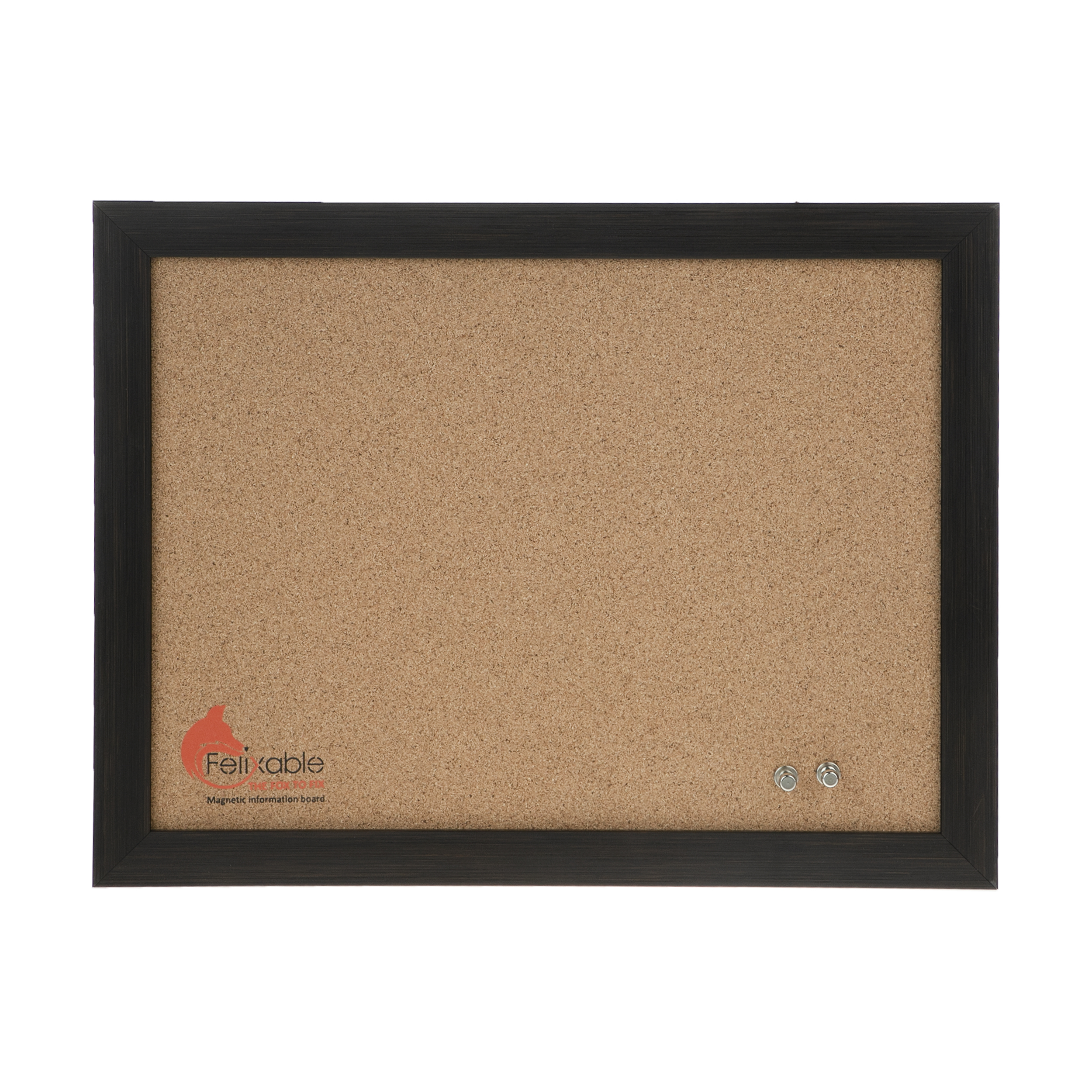 تابلو اعلانات فلیکسبل مدل FE.MB کد 001 سایز 44×35 سانتی متر 
