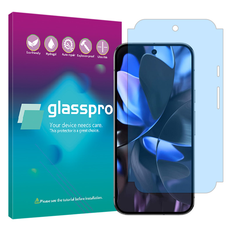 محافظ صفحه نمایش ضداشعه آبی گلس پرو مدل Eye Care مناسب برای گوشی موبایل گوگل Pixel 9 