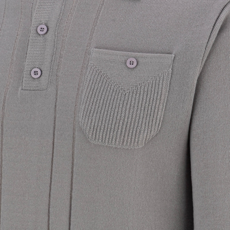 پلیور یقه برگردان مردانه رایکا مدل ND1 کد T1