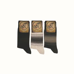  جوراب مردانه آذین کد As3b11 مجموعه 3 عددی