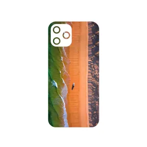 MAHOOT Beach and Green Sea Cover Sticker for Apple iPhone 12 Pro