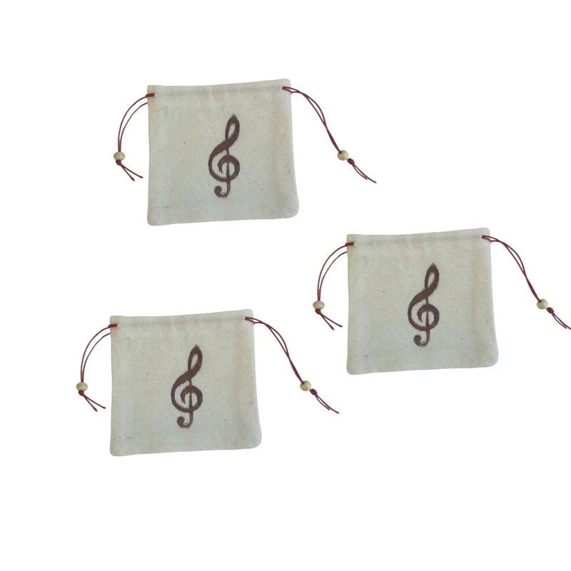 کیسه هدیه مدل نقاشی نت سل بسته 3 عددی