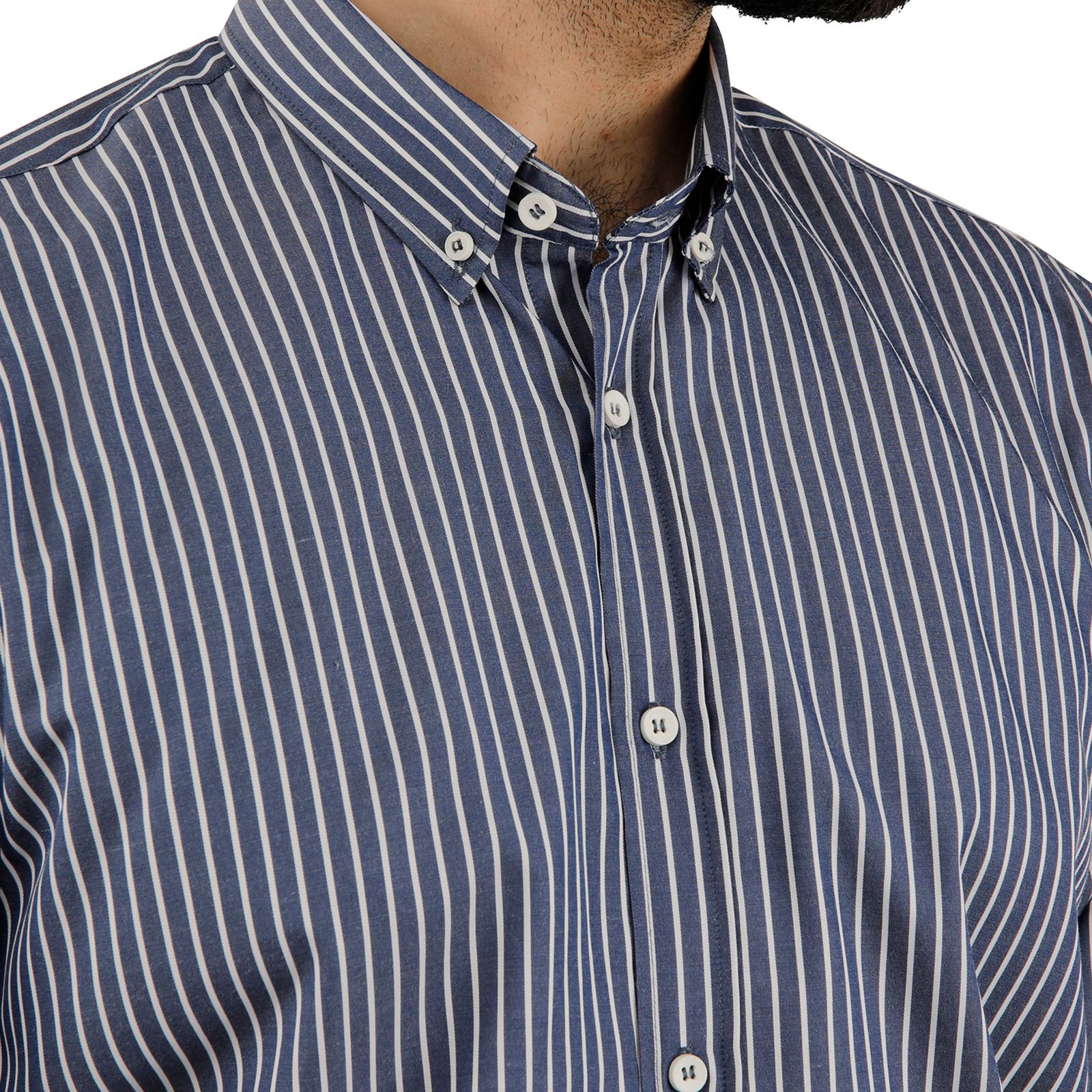 پیراهن آستین بلند مردانه پاتن جامه مدل 402721020225293 -  - 4