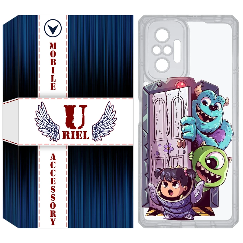 کاور یوریل مدل Clear کد 67 طرح سالیوان مناسب برای گوشی موبایل شیائومی Redmi Note 10 Pro / Note 10 Pro Max