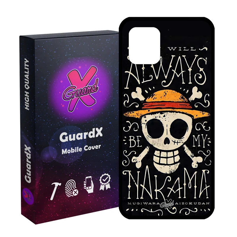 کاور گارد ایکس طرح لوفی انیمه مدل Glass10565 مناسب برای گوشی موبایل سامسونگ Galaxy Note 10 Lite / A81