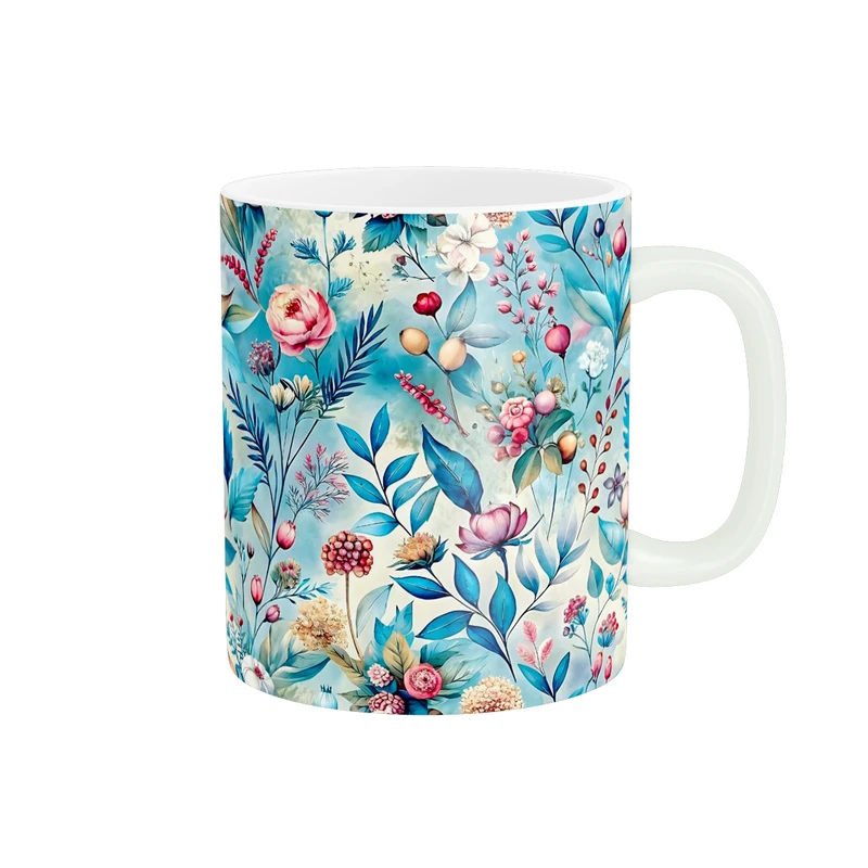 ماگ پاد آفرین طرح گل کد 5456