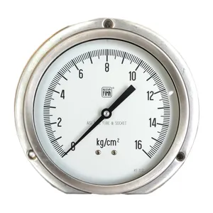 گیج فشار نووا فیما مدل 16kg/cm2-16cm-back