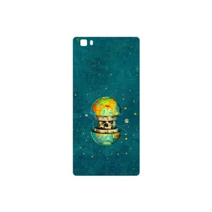 MAHOOT Collage of Earth Face Cover Sticker for Huawei P8 Lite