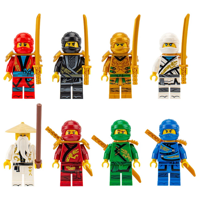 ساختنی برانت مدل سری نینجاها مجموعه 8 عددی