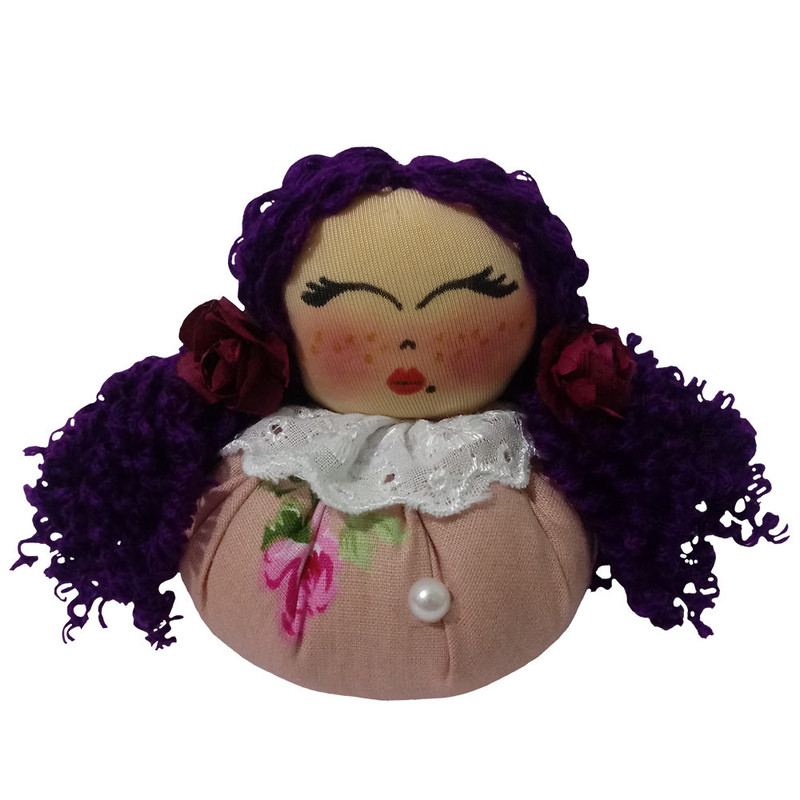 عروسک تزئینی طرح فندقی ارتفاع 9 سانتی متر