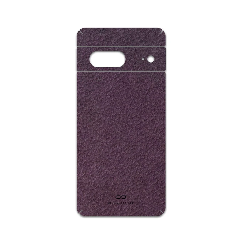 برچسب پوششی ماهوت مدل Purple-Leather مناسب برای گوشی موبایل گوگل Pixel 7