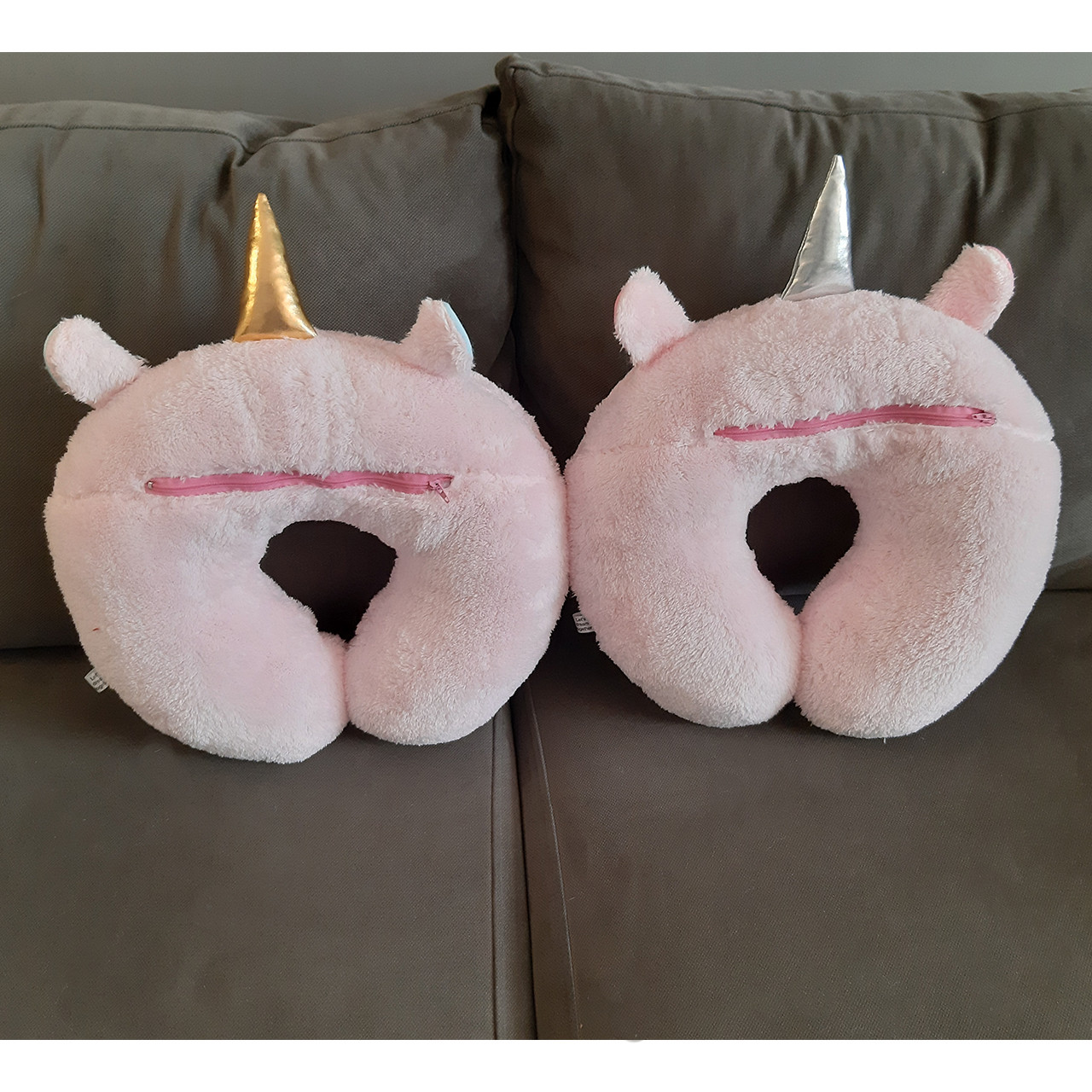 بالش دور گردنی دل لونا طرح تکشاخ کد 038