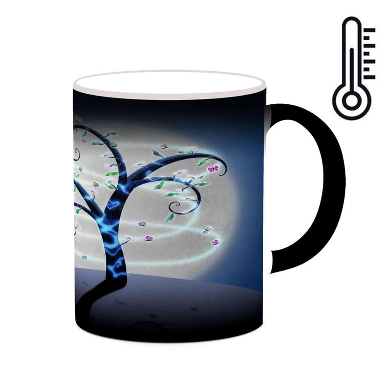 ماگ حرارتی کاکتی مدل نقاشی کارتونی کد mgh18799