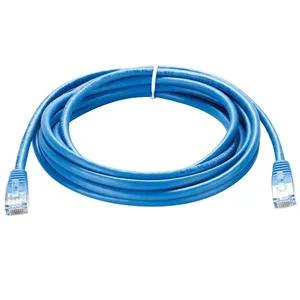 کابل شبکه 2 متری CAT5E آبی رنگ دی-لینک مدل NCB-5EUBLUR1-2