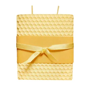 شمع بیزوکس مدل کتابی روبان دار