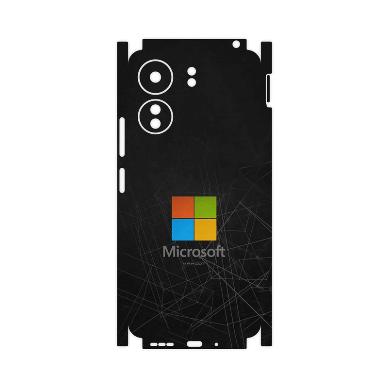 برچسب پوششی ماهوت مدل Microsoft_Logo-FullSkin مناسب برای گوشی موبایل شیائومی Redmi 13C