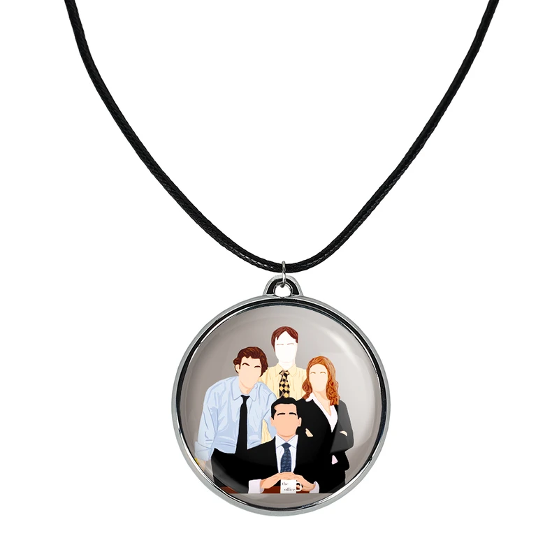 گردنبند خندالو مدل سریال آفیس The Office کد 1022710223