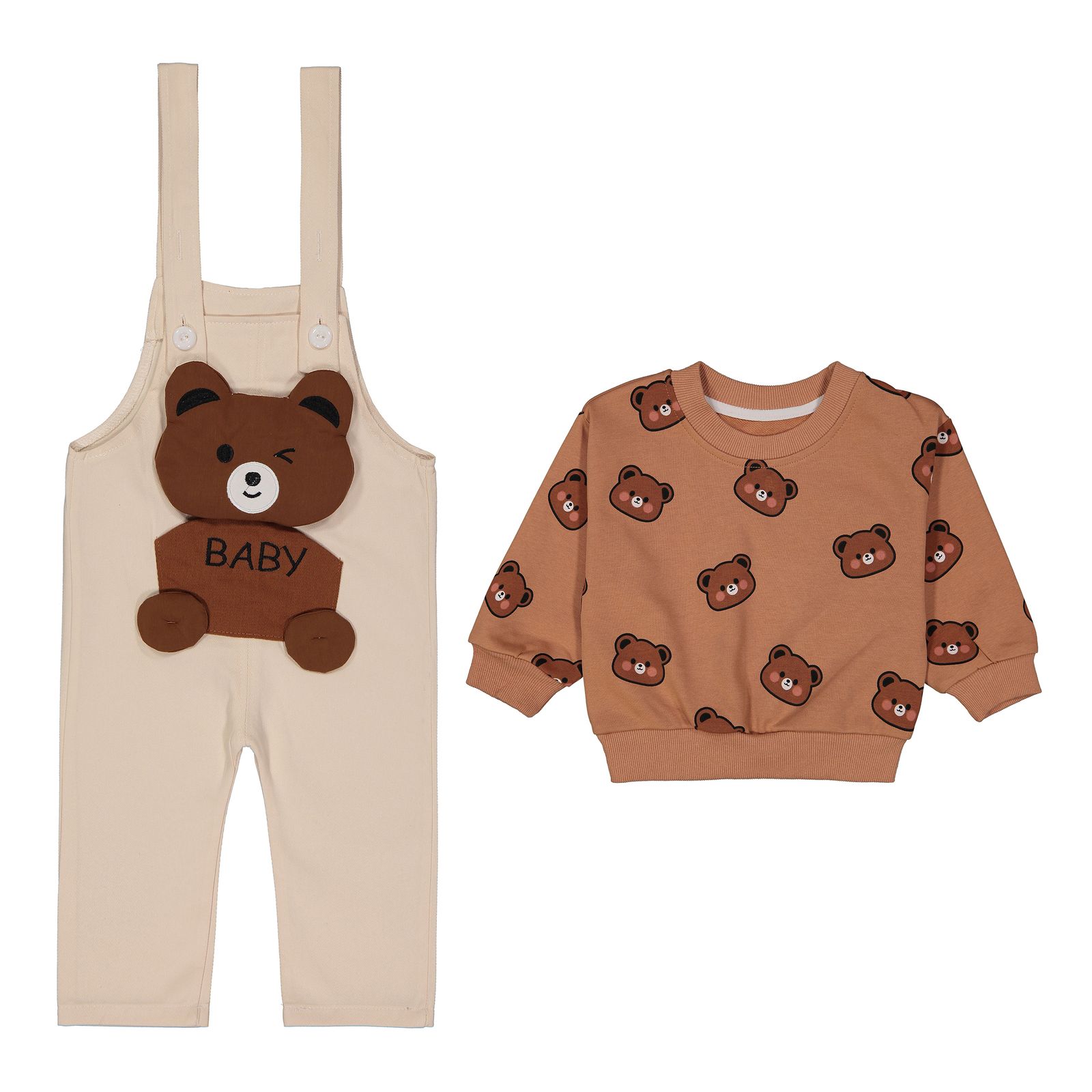 ست سویشرت و سرهمی پسرانه سون پون مدل 13911404 - - 1