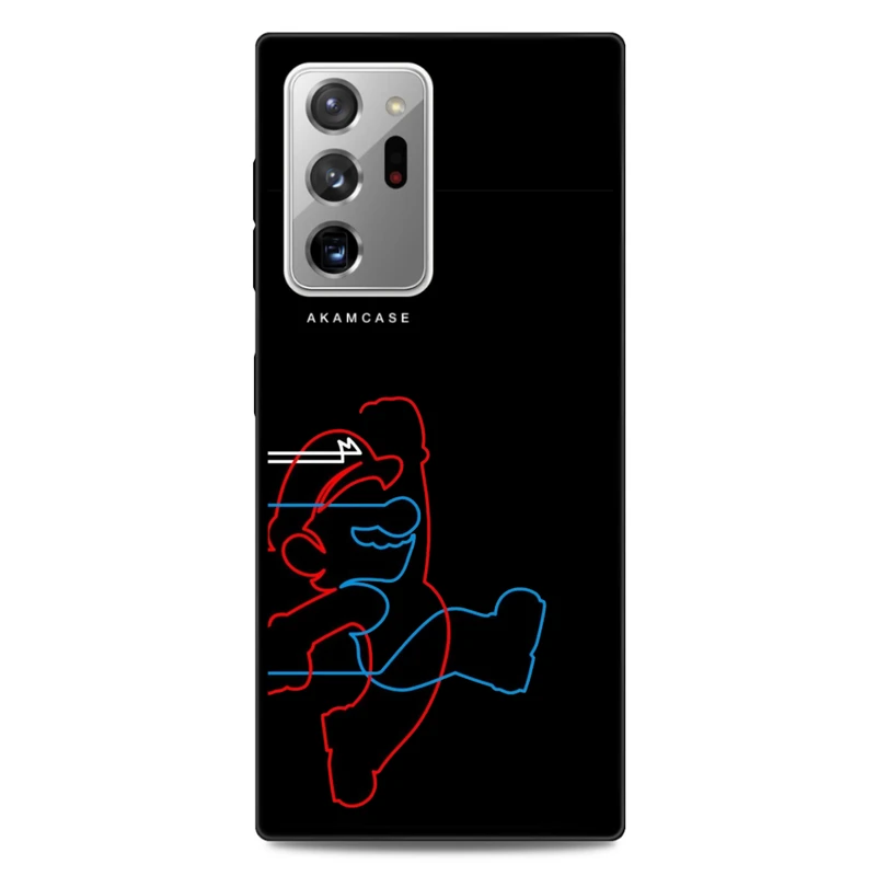 کاور آکام مدل AMC-WSGN20U-SUPER MARIO14 مناسب برای گوشی موبایل سامسونگ Galaxy Note 20 Ultra