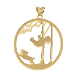 آویز گردنبند طلا 18 عیار زنانه مایا ماهک مدل MM1568