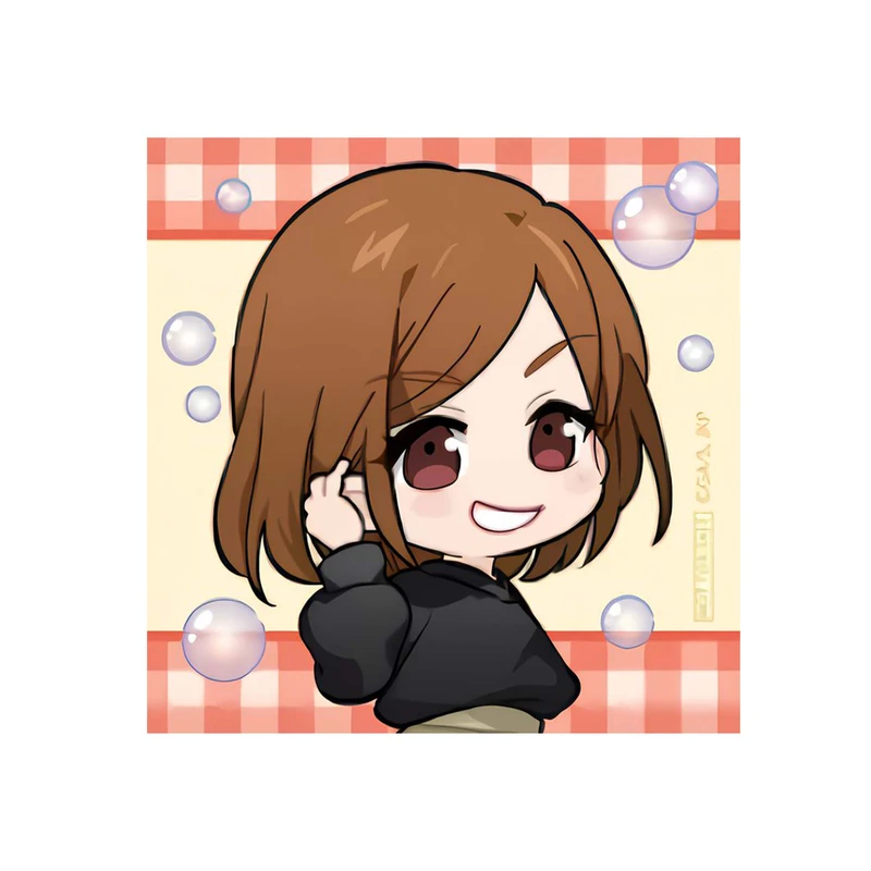 استیکر لپ تاپ و موبایل مدل انیمه جوجوتسو کایسن نوبارا کوگیساکی Jujutsu Kaisen Nobara Kugisaki کد 4090