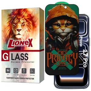 Lionex CATPRVL Privacy Screen Protector Suitable For Apple iPhone 17 Pro