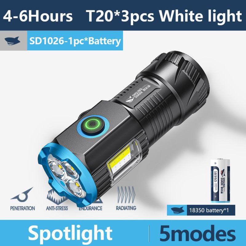 چراغ قوه اسمایلینگ شارک مدل SD-26