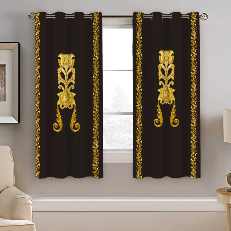 پرده نیروانا طرح سنتی مدل هازان کد 8995 سایز 140×200 سانتی متر