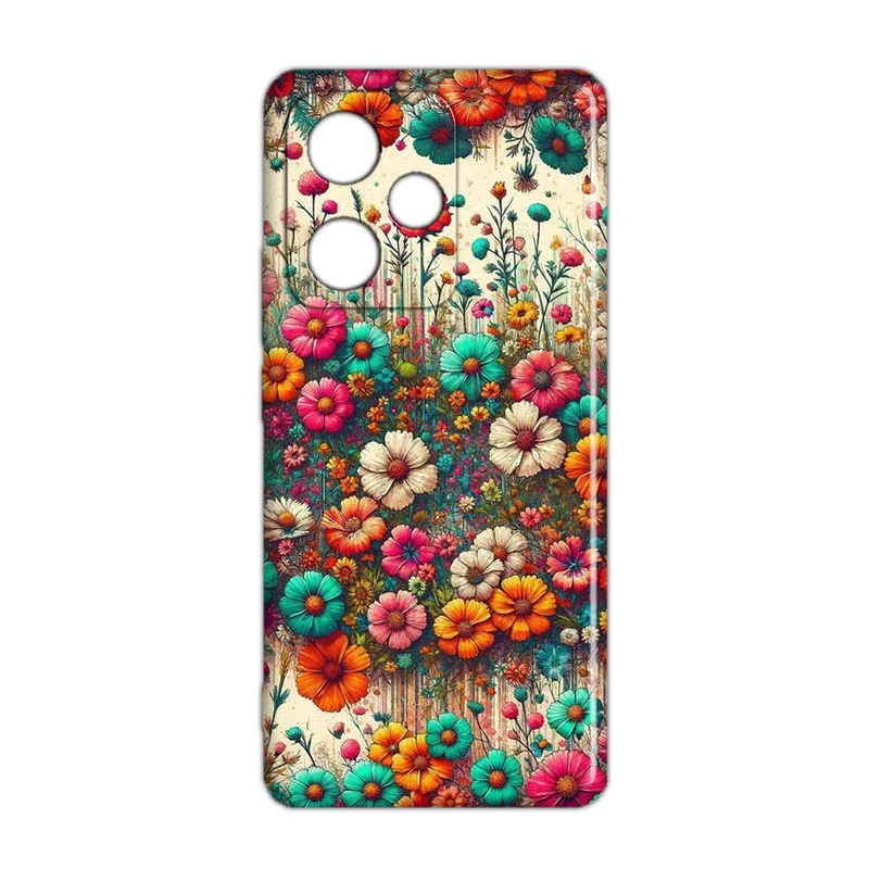 کاور مدل گل کد 335 مناسب برای گوشی موبایل شیائومی Redmi 13