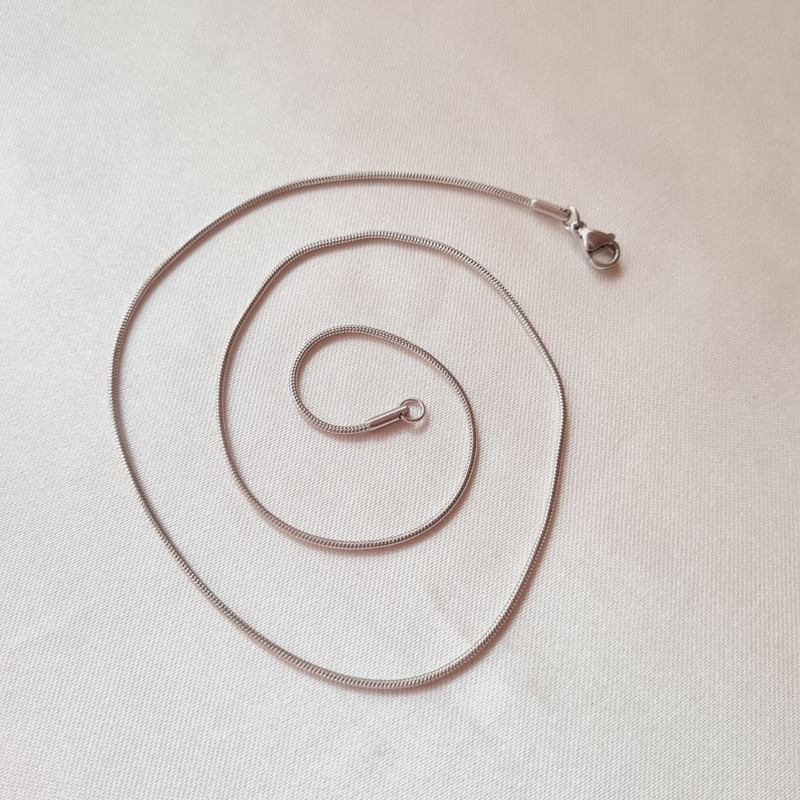 زنجیر زنانه استینلس استیل مدل ماری کد sm2