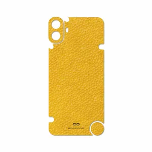 MAHOOT Mustard-Leather Cover Sticker for Nothing CMF Phone 1