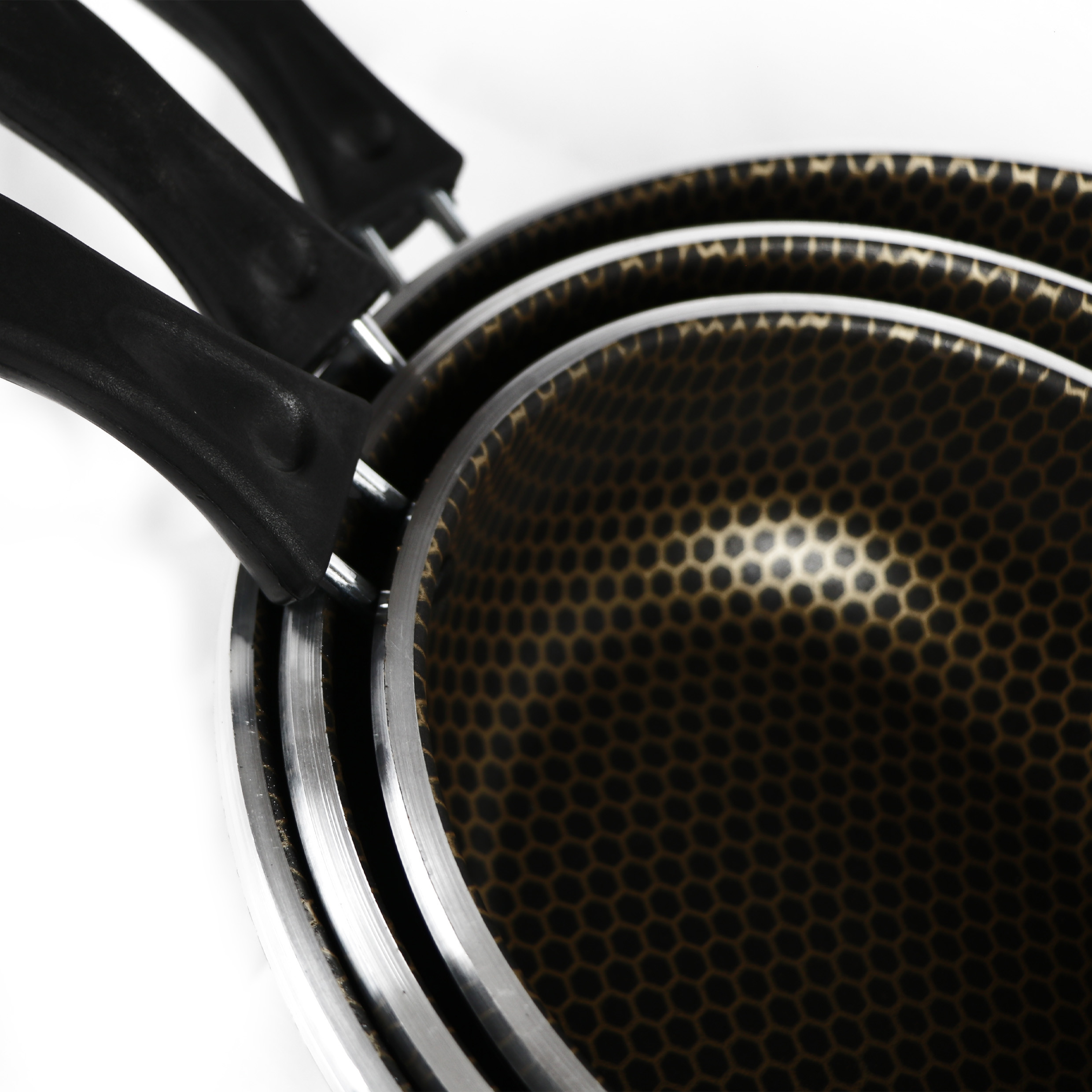 سرویس تابه 3 پارچه مدل زنبوری کد TA1Z سرویس تابه 3 پارچه مدل زنبوری کد TA1Z