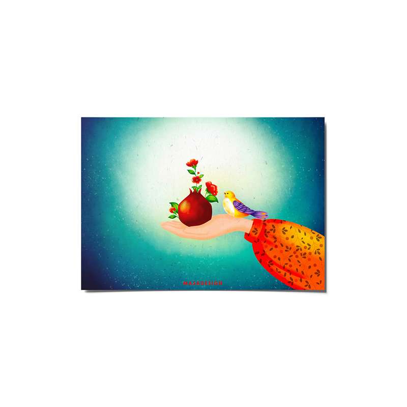 کارت پستال ماسا دیزاین مدل venus015 طرح شب یلدا