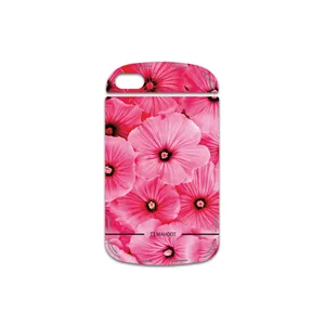 MAHOOT Pink-Flower Cover Sticker for BlackBerry Q10