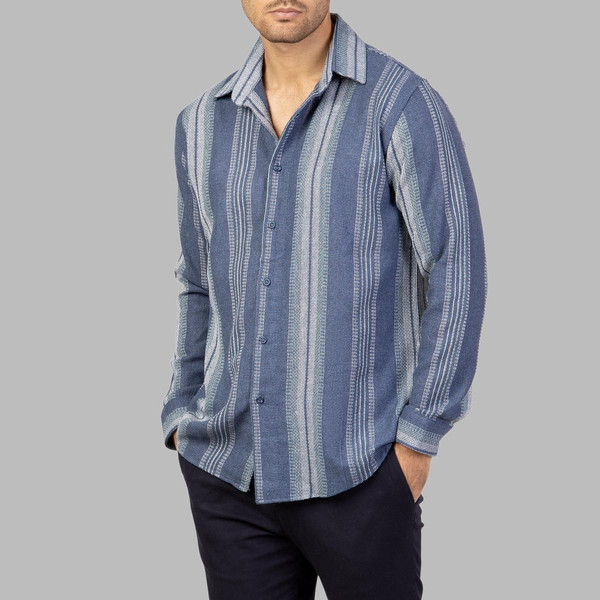 پیراهن آستین بلند مردانه باینت مدل 785-2