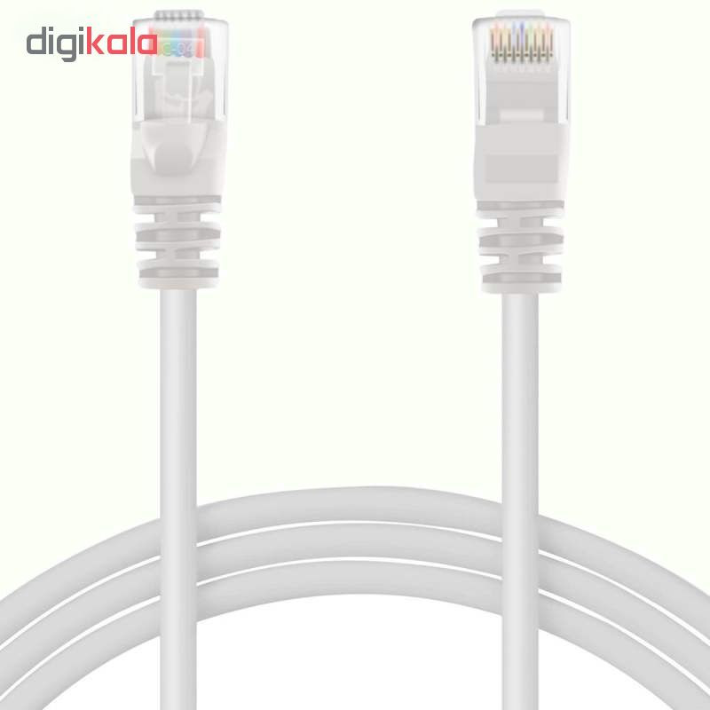 کابل شبکه CAT6 نت پلاس مدل C6 طول 1 متر
